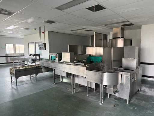 Meiko - BA 521 PHA-2S / CSS Top (linia AZP 80) - Spălător de vase cu bandă / Raft pentru mașina de spălat vase