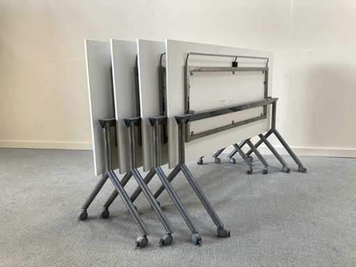 klaptafel - Verrijdbare - Tafel (4x)