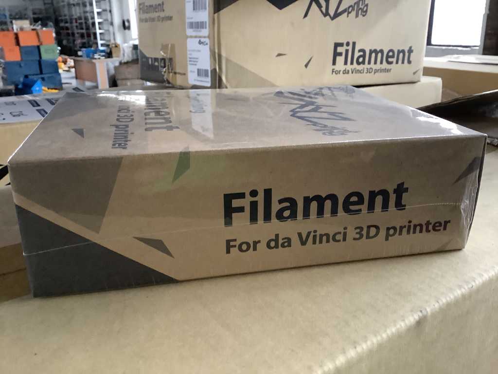 XYZ printing Da Vinci Filament yellow (24)