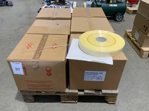 Schachtel mit transparentem Klebeband (6x)