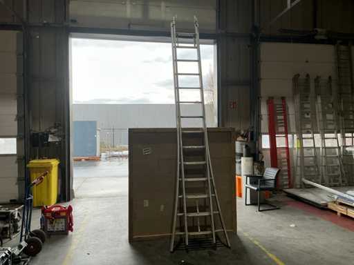 Dubbele steekladder 2x14