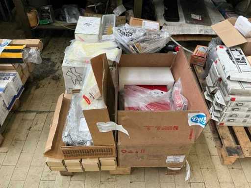 Stock of accessories, spare parts and warehouse stocks