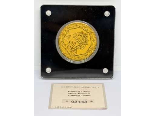 1/200 OZ 999 Fine Gold Platinum Jubilee