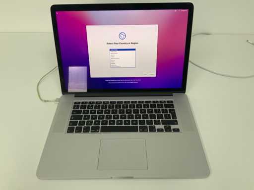 Laptop Apple A1398 MacBook Pro de 15 inch MJLT2N/A