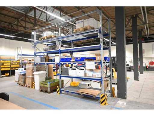 Półki paletowe SSI Schäfer 2 sekcyjne - już rozebrane