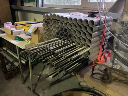 Lot de tije filetate