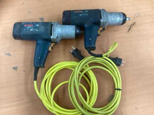 Bosch GDS 18 E professionele slagschroevendraaier (2x)
