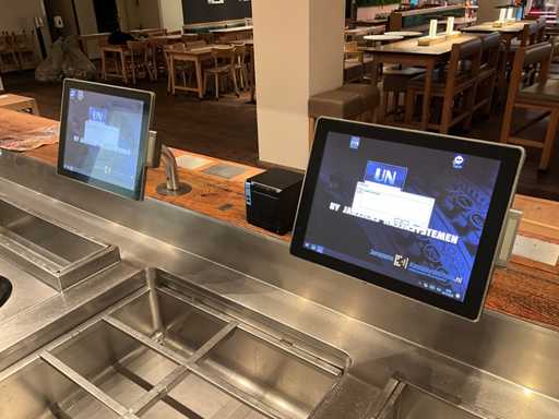 Poindus - Touchscreen (2x) met bonnenprinter