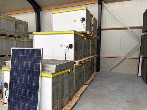 ZNShinesolar - ensemble de 255 panneaux solaires d’occasion (245 Wp)