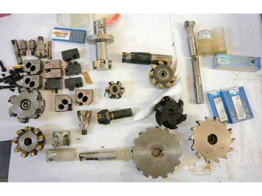 Ingersoll - Têtes de coupeuse/fraises à disque/fraises WSP incluant les supports WSP+coupe (21x)