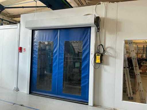 Portone rapido industriale in PVC
