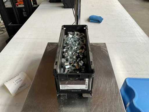 Écrou hexagonal Würth 16,39 kg M20x1,5 dans un contenant empilable