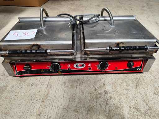 GMG - KG 2735 DGG - Contactgrill met dubbel deksel, vlakke boven- en onderplaten