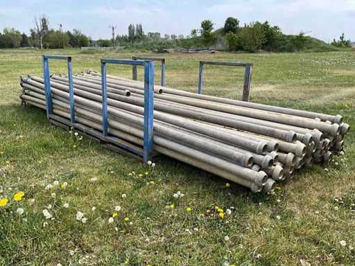 Tubo di irrigazione in alluminio "Clamp" da 3" (70x)