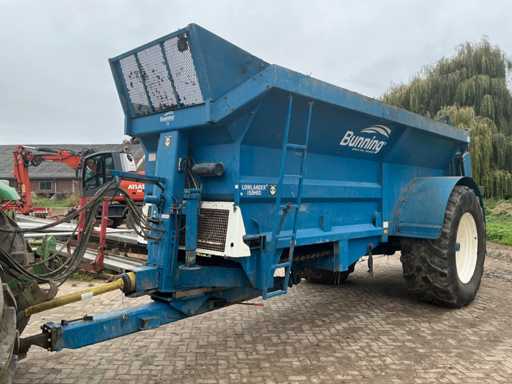 2014 Bunning Lowlander 150 HBD Camion à fumier épandeur large