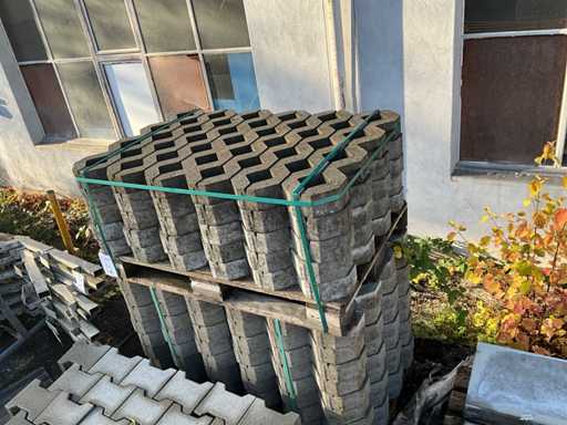 Pietre de gr?tar pe palet (2x)