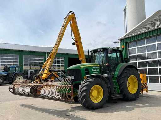 2008 John Deere 7430 Premium Maaiarm combinatie