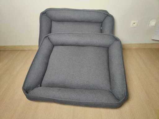 Commerce de jardin - Grand - Lits pour chiens (2x)