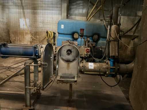 (c) 2019 Visscher Cutting filter L3000 Mill macerator