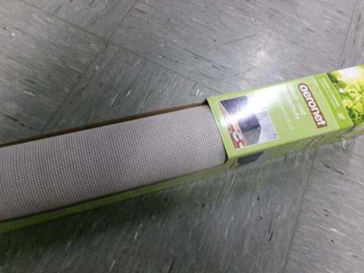 Wind- en privacybescherming, ca. 90x500 cm, zilver (MR) (4x)