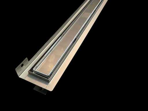 UD120WT Duschabfluss 120 cm Wandbelüftung