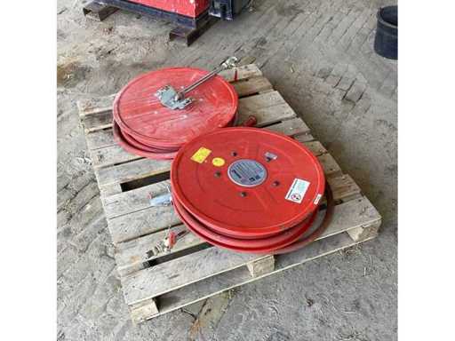 Feuerwehrschlauchspule (2x)