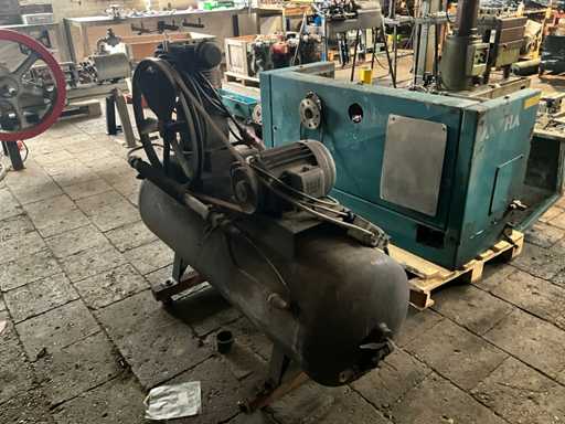 Compressore d'aria Boge K15 del 1966
