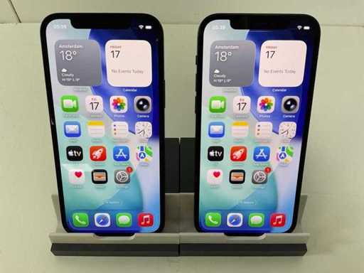 Apple iPhone 12 - 64GB - Negru (2x)