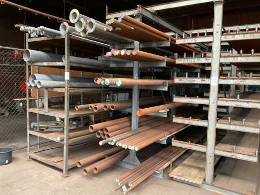 Lot de stock de barres