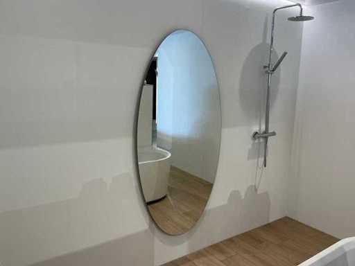 Hipp Design - Oval oglindă 180 x 90 cm