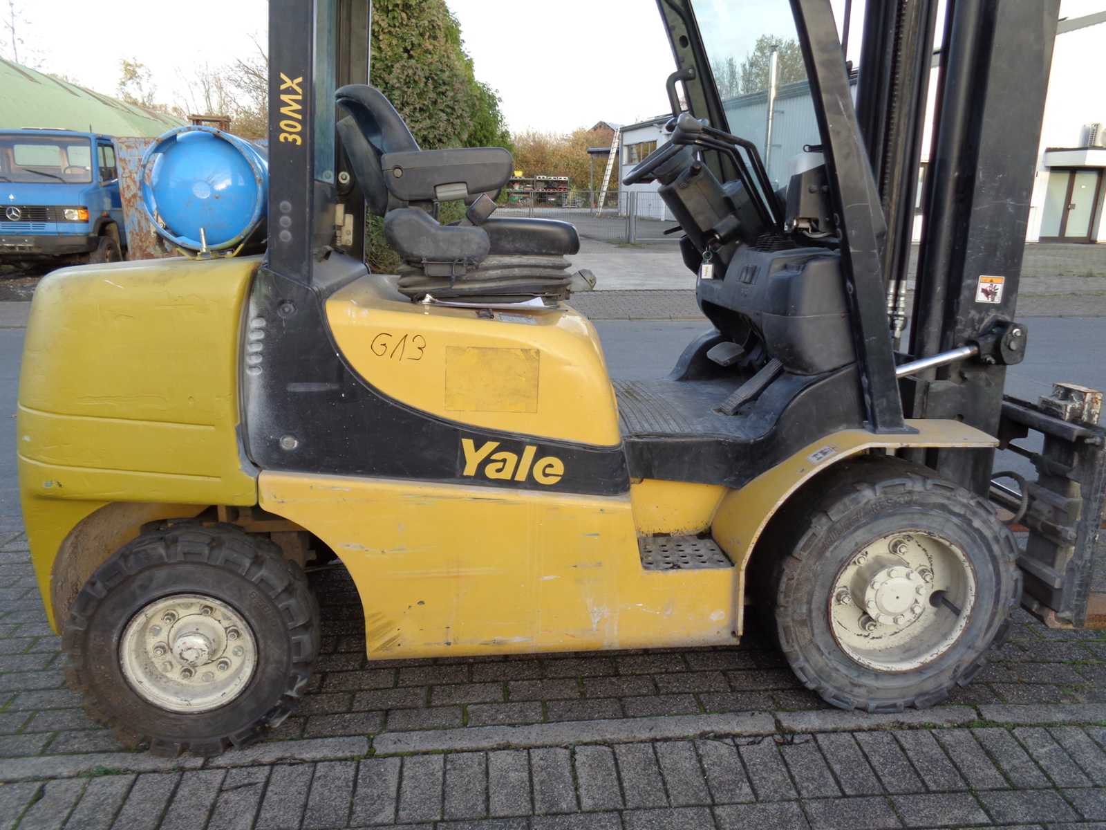 YALE GLP 30 MXV 2445 Gas Forklift, Yale-GLP 30 MXV 2445