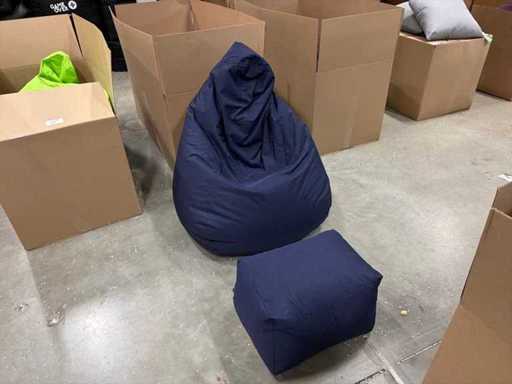 Worek na fafę z podnóżkiem (2x)