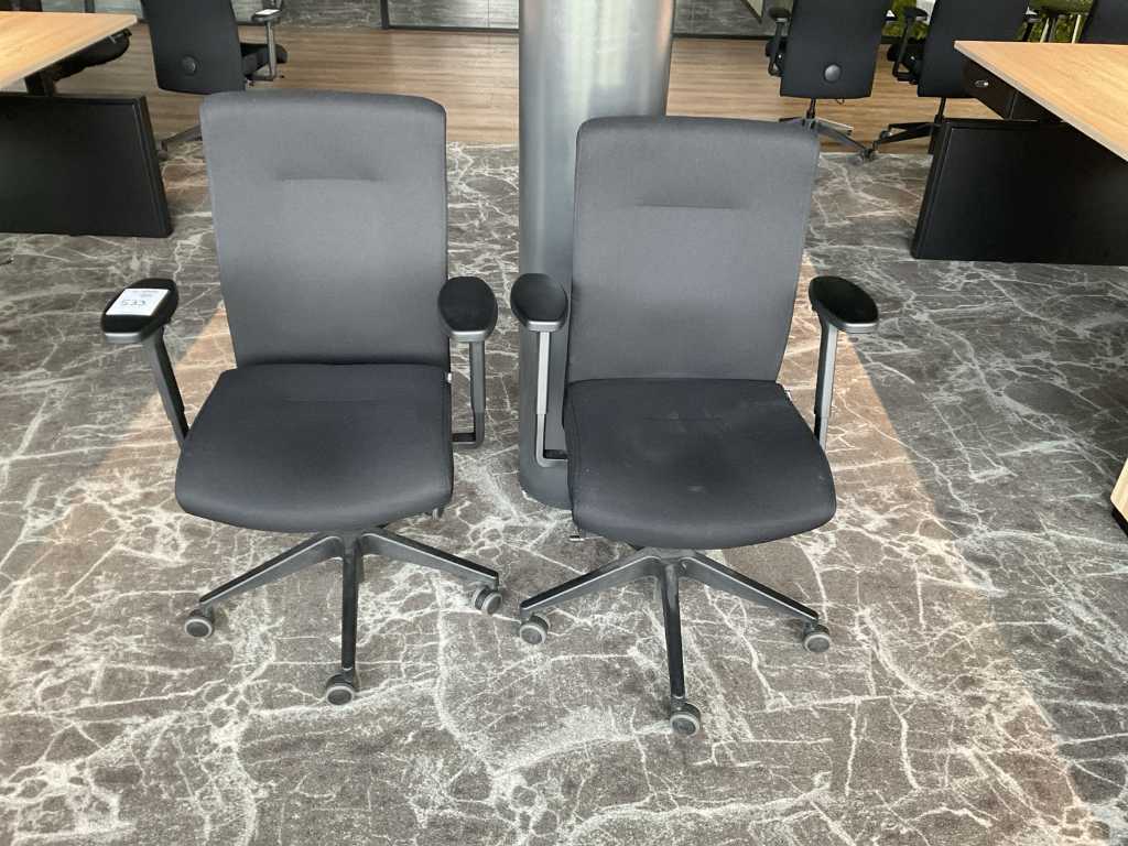Rovo XP 4015-S4 Ergonomiczne krzesło biurowe (2x)