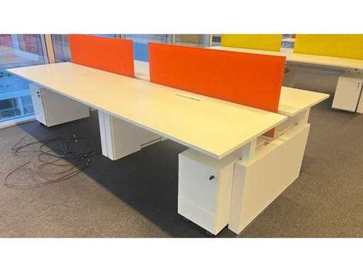 ROBBERECHTS - Dubbele workbench - Bureau (2x)