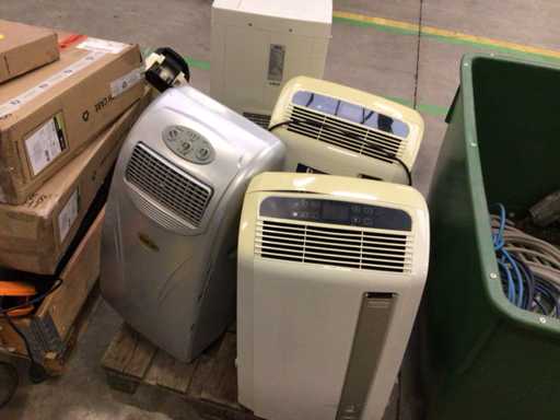 Delonghi Mobiele airco (4x)