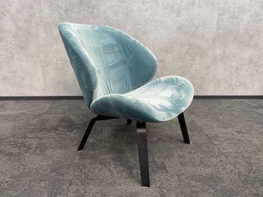 Softline Eden - lounge fauteuil - petrol