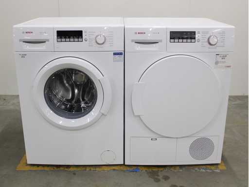Bosch Series|2 VarioPerfect Washing Machine & Bosch Series|4 Tumble Dryer