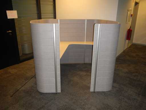 Vitra - Workbay Focus - Akoestische privacy werkplaats