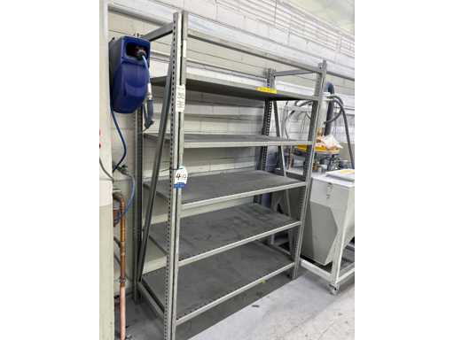   Lot of workshop shelves