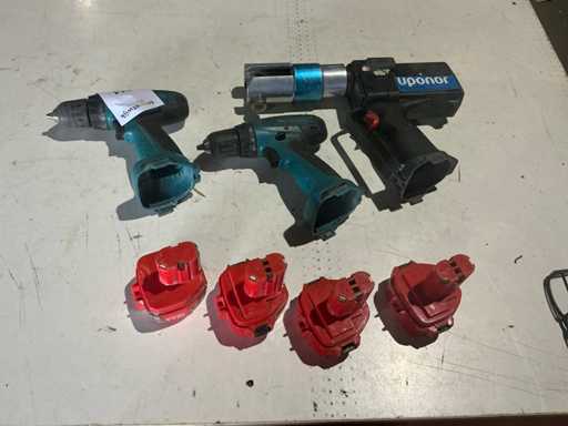 Akkuloses Werkzeug (3x)