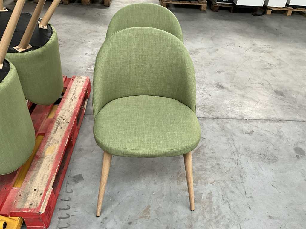 4 design stoelen