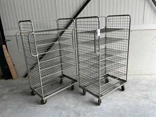 Kaiser kraft Shelf trolley (2x)