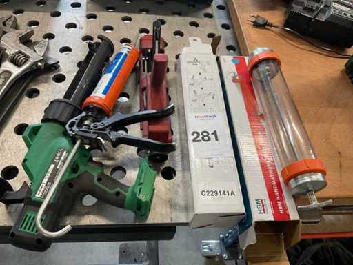 Hikoki AC18da Caulking Syringes and Liquid Pump