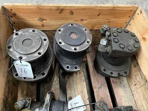 DanFoss 800cc Wals motor Harvester kop (3x)