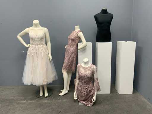 Le mie mandoll vintage di reparto con abiti da sposa