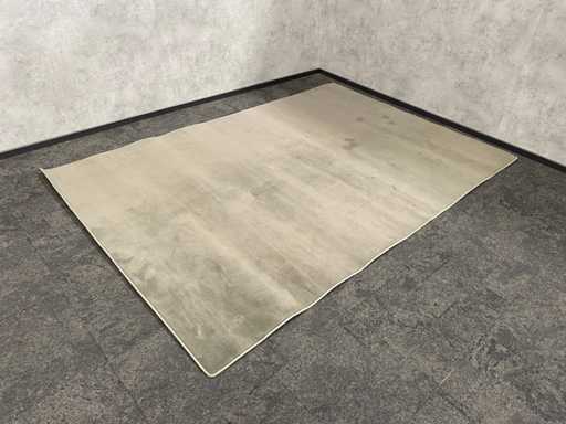Tapis gris/vert 200x300