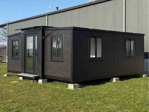 Tinyhouses, containers, storage tents and machines
