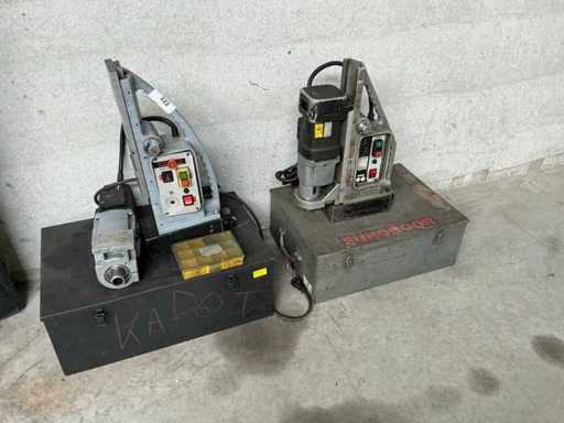 Machine de forage magnétique Euroboor Eco (2x)