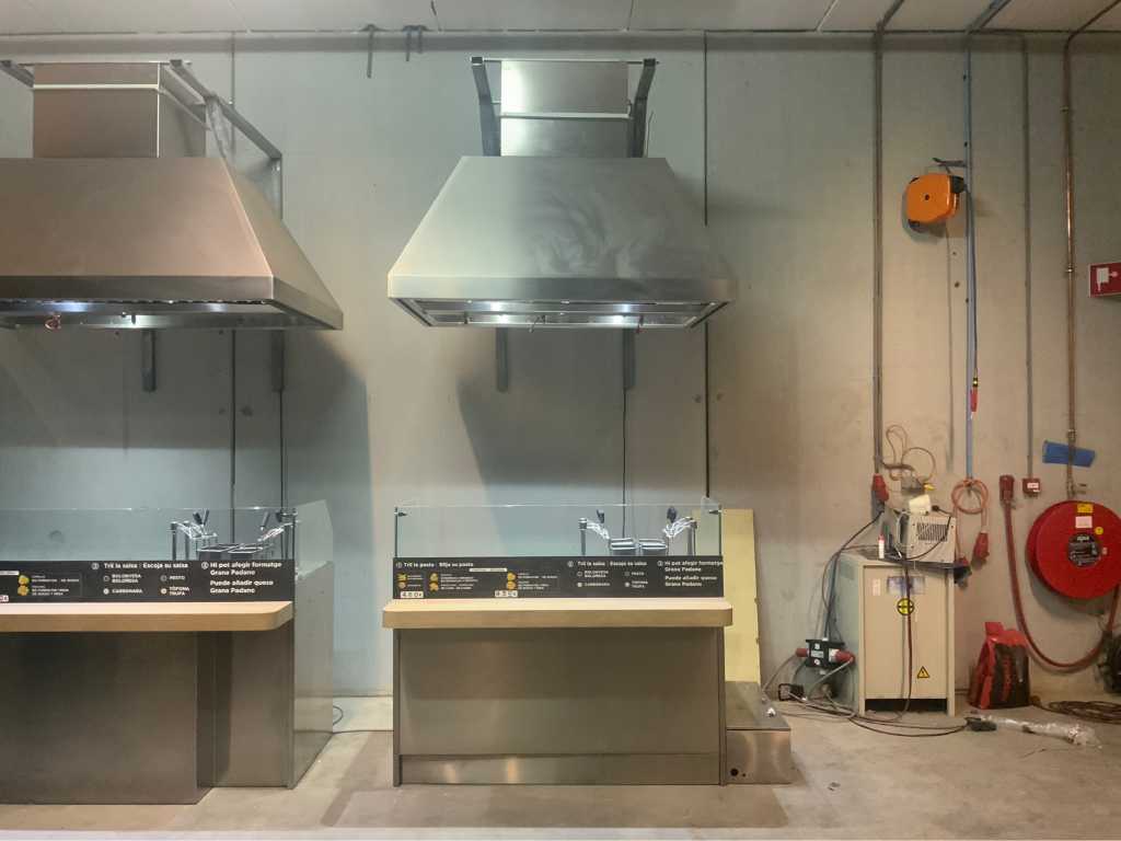 Show-cooking Kitchen set-up Silko Pasta Kitchen (2x)