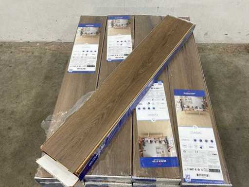 Quickstep - Warm Brown Oak - Laminat floor 31 m2